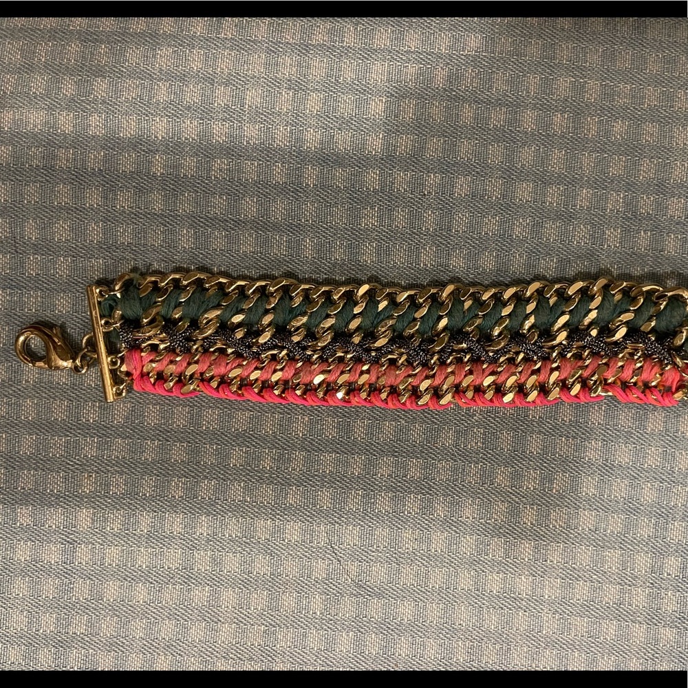 Multi color multi medium sturdy bracelet